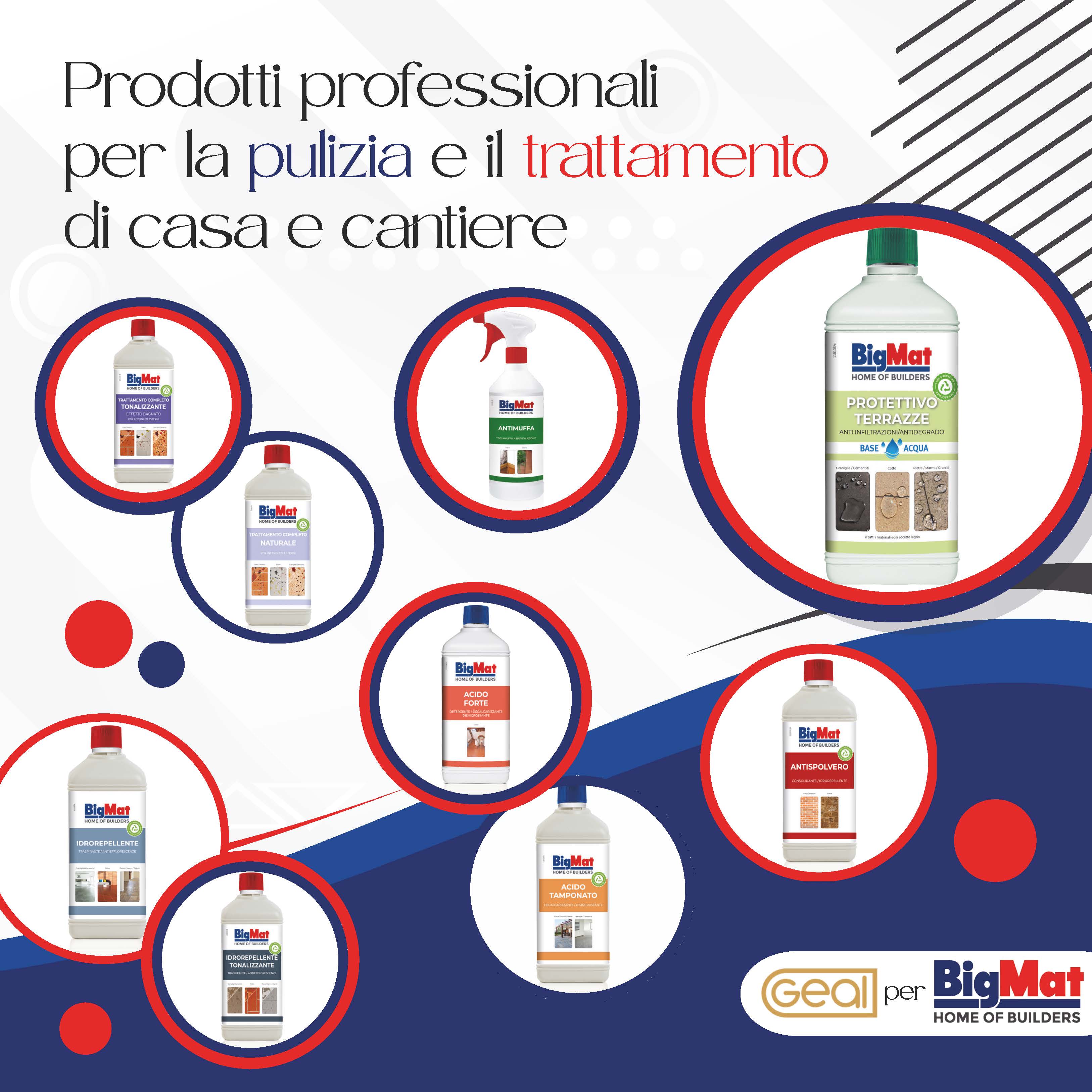 Prodotti professionali GEAL per la pulizia Prodotti professionali GEAL per la pulizia