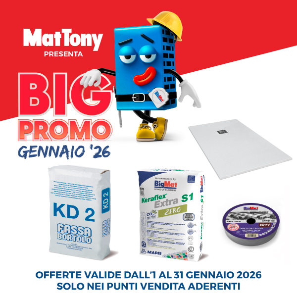 Adesivo professionale BIGFLEX S1 MatTony con un sacco di Bigflex S1